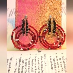 ❤️VTG Handmade Western/ Tribal BOHO Earrings accessories interchangeable E…